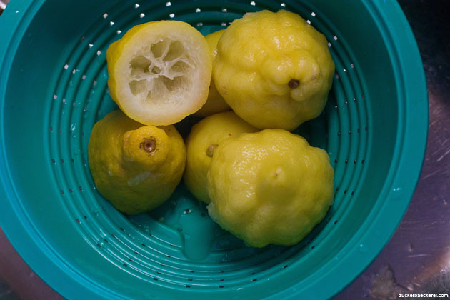 Kandierte Zitronen | Zuckerbäckerei