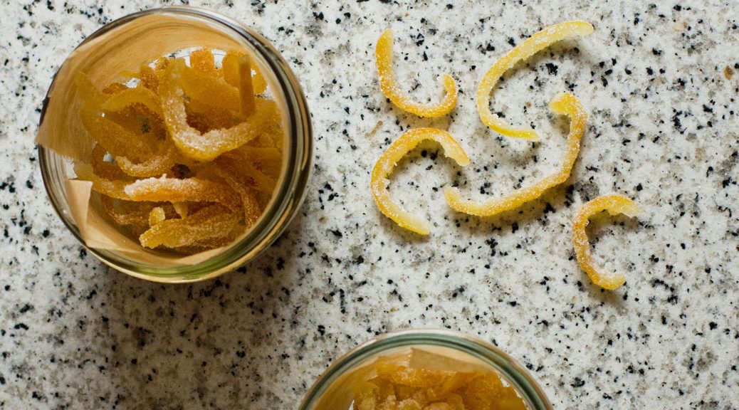 Kandierte Zitronen | Zuckerbäckerei