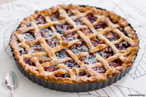 Pfirsich-Heidelbeer-Pie