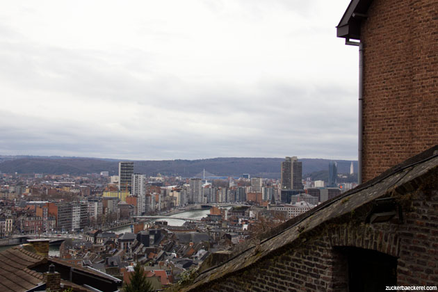 Liège von oben