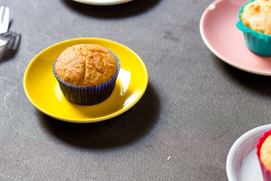 Vegane Orangenmuffins mit Kokos und Muskat – Zuckerbäckerei