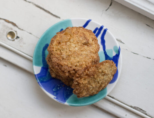 Kardamom-Cookies mit kandiertem Ingwer – Zuckerbäckerei