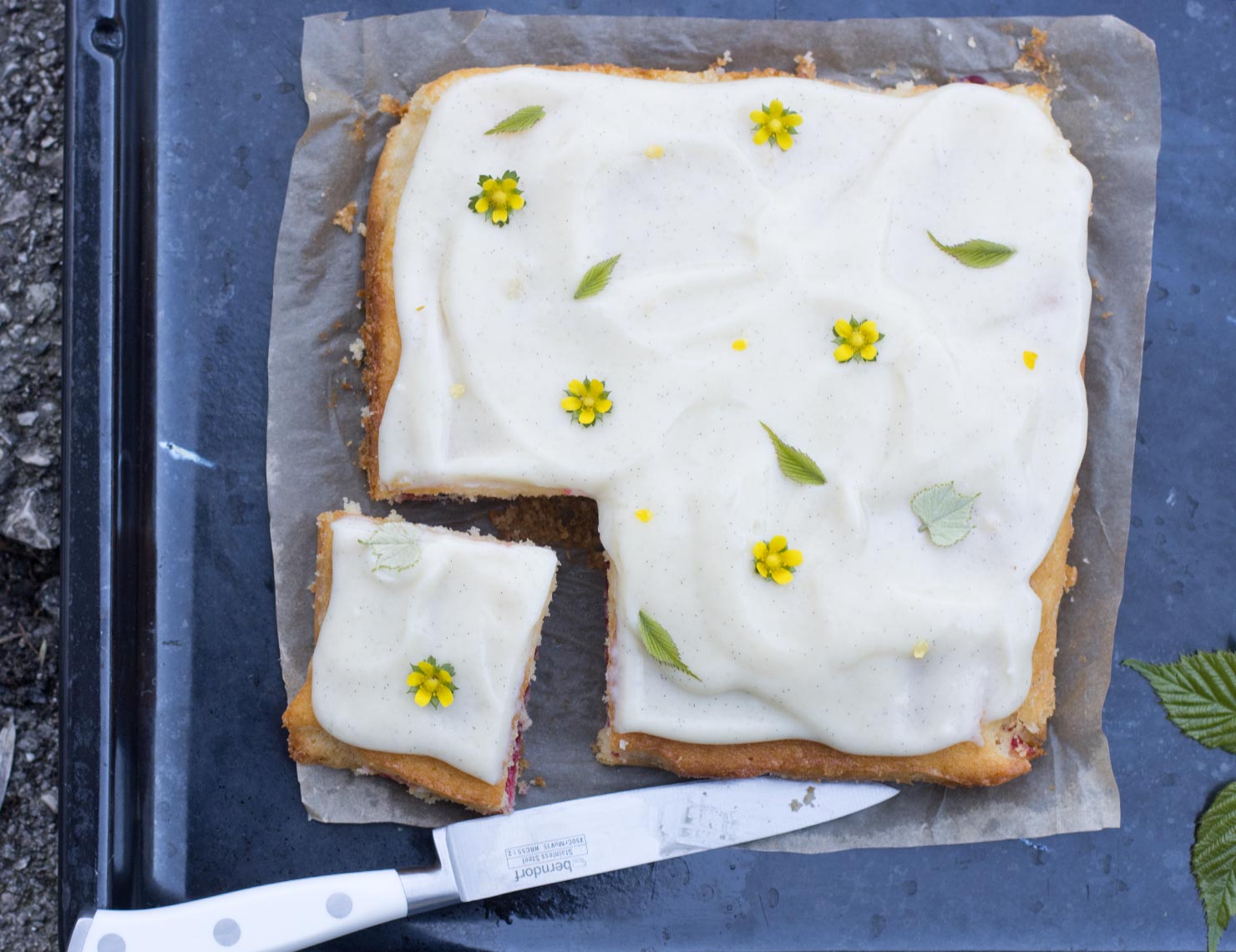 Marmeladenschnitten mit Vanille-Frischkäseguss – Zuckerbäckerei