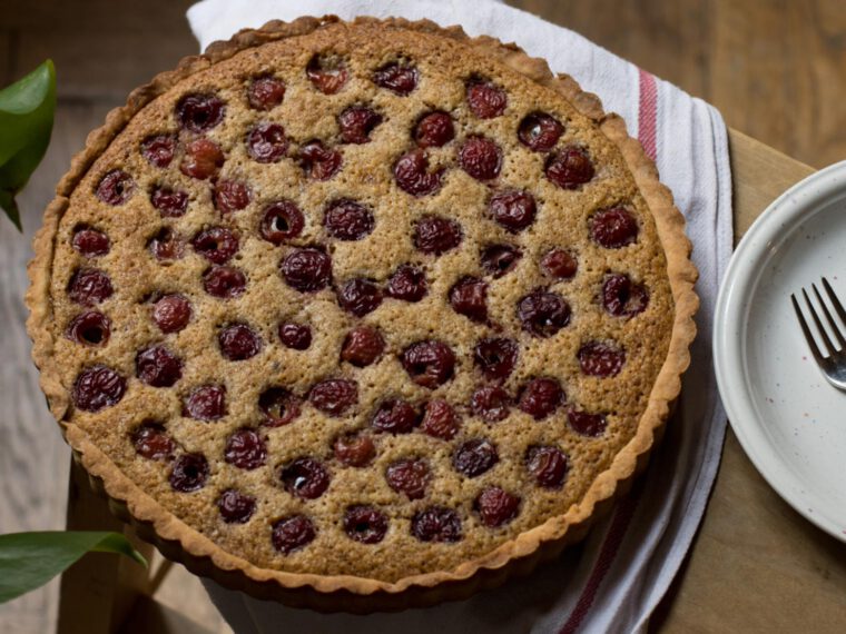 Kirsch-Walnuss-Tarte
